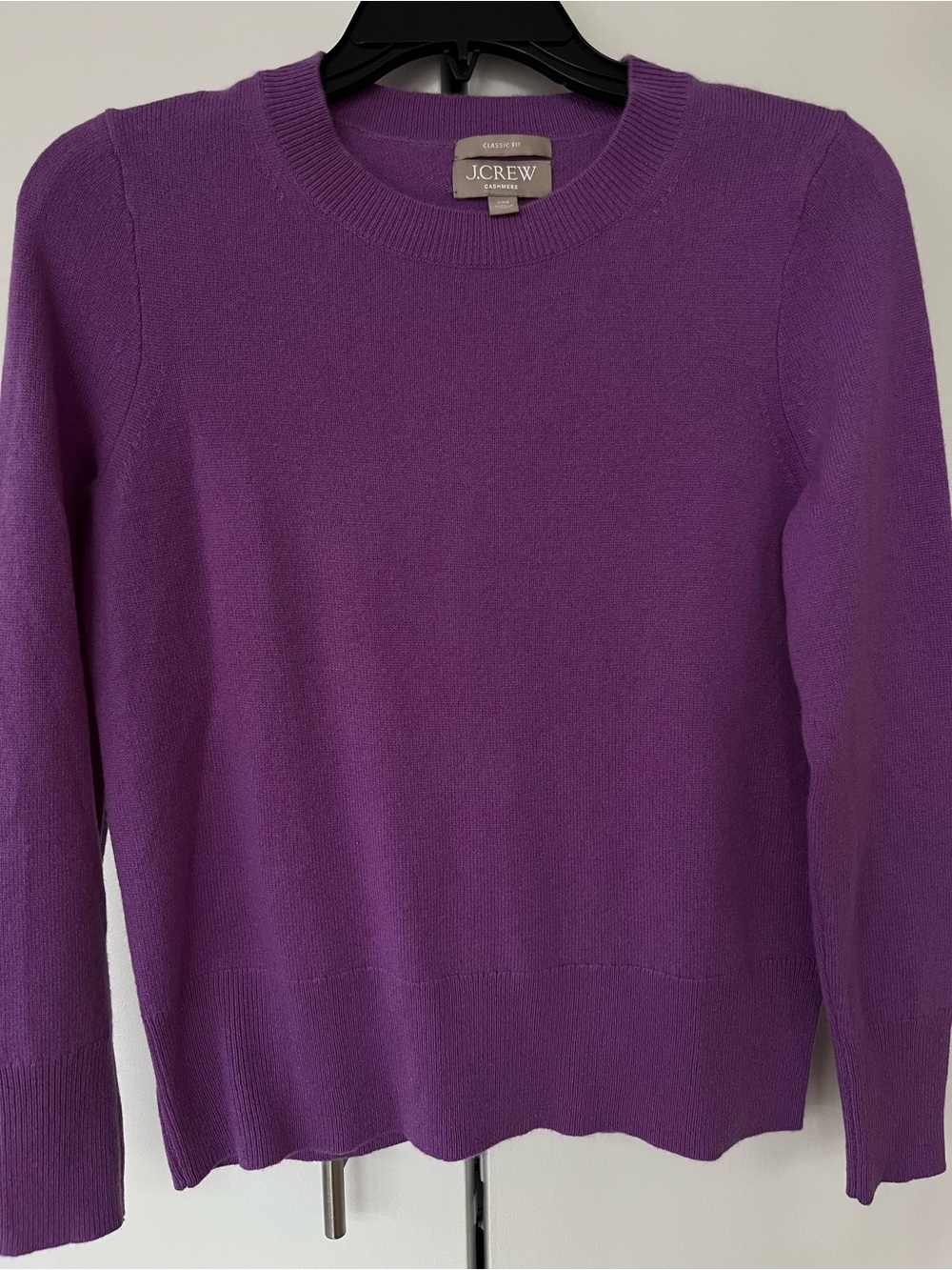 J. Crew Cashmere Classic Fit Crewneck Sweater